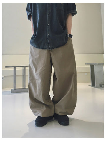 97 Star Cotton Wide Pants